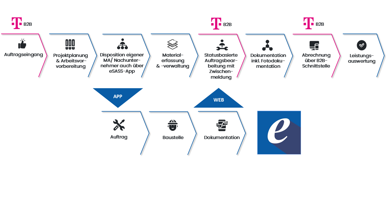 eSASS Prozessgrafik
